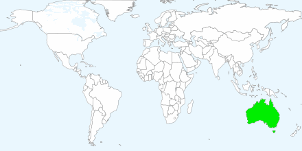 Supported countries in Australia