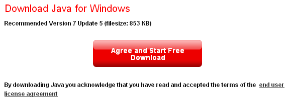 accepting lincesne conditions before installing Java